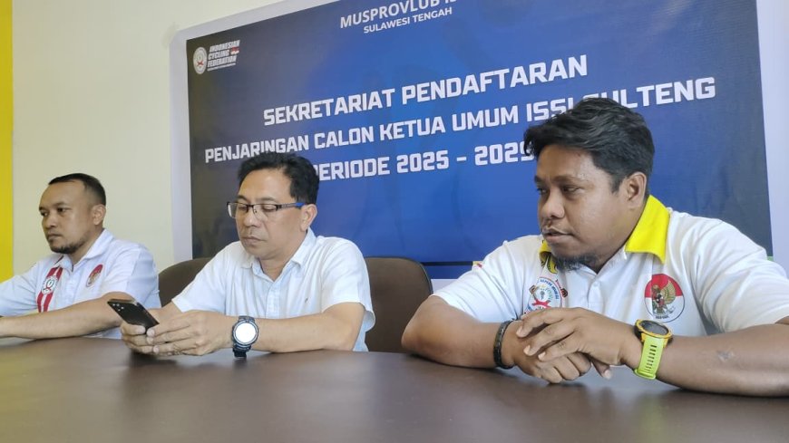 ISSI Sulteng Gunakan Biaya Pendaftaran untuk Fasilitasi Pengcab Se-Sulteng