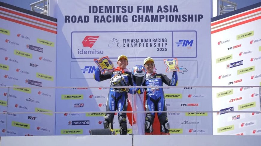 Raih Double Podium, Tim Yamaha Indonesia Melesat di ARRC Sepang