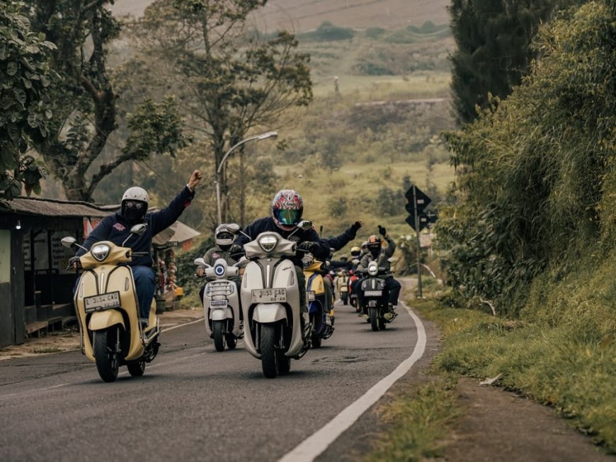 Skutik Classy Yamaha Sukses Tembus Tanjakan Menuju Gunung Bromo Demi Sunrise Estetik