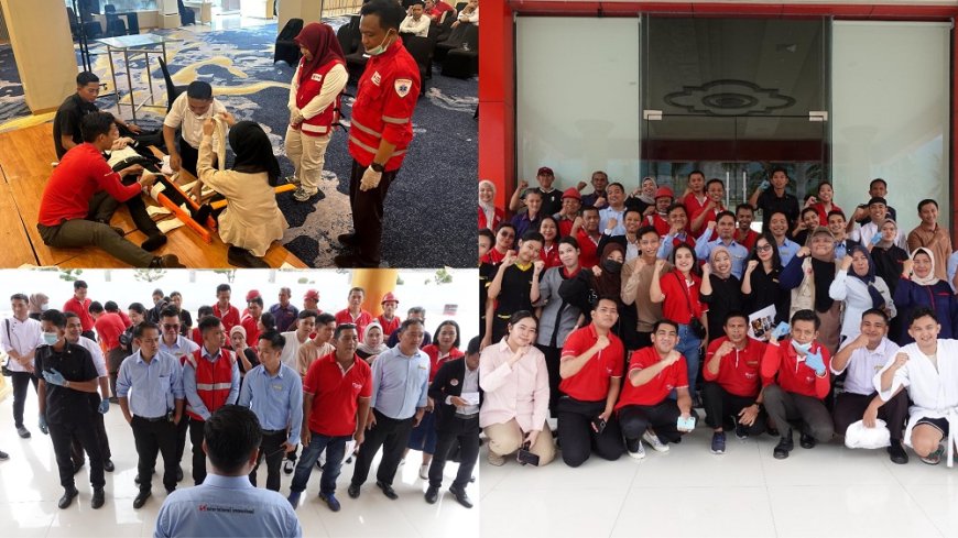 Swiss-Belhotel Silae Palu Gelar Fire and Earthquake Drill 2025 Bersama BNPB dan PMI Kota Palu