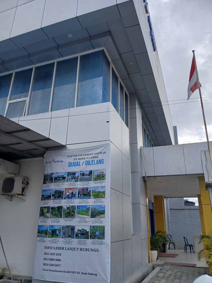 Bank Sulteng Poso Imbau Debitur  Menunggak Selesaikan Kewajibannya