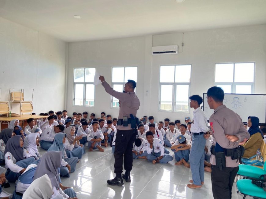 Brimob Goes to School, Tanamkan Semangat Kebangsaan kepada Siswa