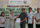 Dukung Bupati Atasi Sampah, IMIP Bantu Truk dan Kontainer