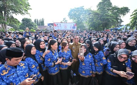 Seribuan  PPPK Tahap II Pemprov Terima SK: Tenaga Guru Paling Banyak