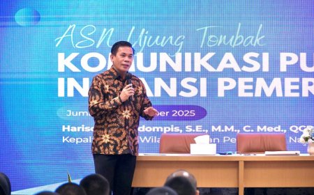 Berikan Pengarahan Latsar CPNS, Harison Mocodompis: ASN Ujung Tombak Komunikasi Publik Instansi Pemerintahan