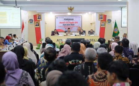 Beri Pengarahan di Kanwil BPN Provinsi Sulsel, Menteri Nusron: Tegas Jalankan Prinsip dan Luwes dalam Melayani