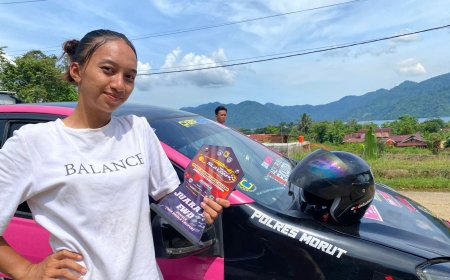 Dari Morut Slalom Car 2025: Bangun dari Tidur Panjang, Arena Terindah serta Kezia yang Fenomenal