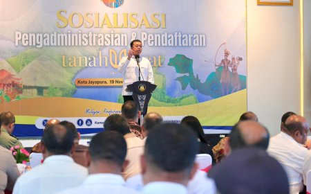 Menteri Nusron: Masyarakat Adat Papua Tidak Boleh Hanya Jadi Penonton Perkembangan Ekonomi