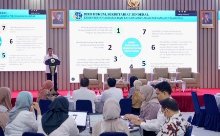 Rancang Regulasi yang Berpihak pada Rakyat Kecil, Kementerian ATR/BPN Tingkatkan Kompetensi SDM Menyusun Peraturan