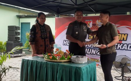 Kemlekdam XIII/PW Gelar Syukuran HUT ke-80 Kemlekpad