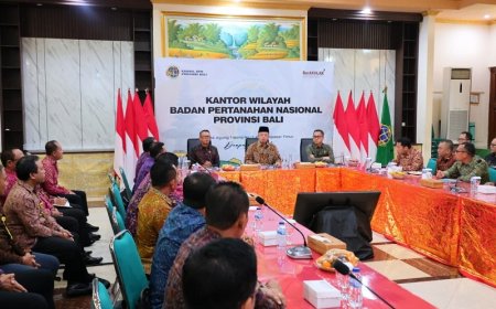 Pesan Menteri Nusron kepada Jajaran di Bali: Transformasi Layanan Pertanahan Harus Sejalan dengan Perubahan Perilaku Masyarakat