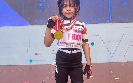 Nadine Trinavya Toana, Lincah di Atas Roda, Berani Bermimpi di Usia 8 Tahun