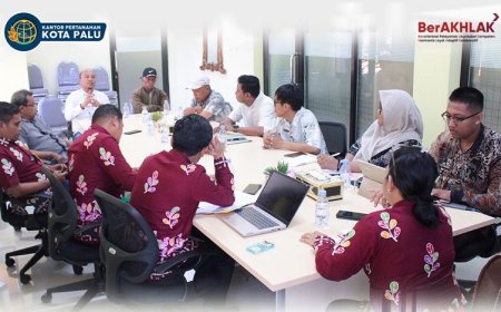 Kantor Pertanahan Kota Palu Mediasi Penyelesaian Sengketa Tanah