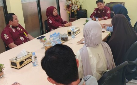 Kantor Pertanahan Kota Palu Menerima Kunjungan ORI Sulteng