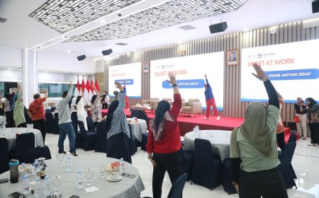 Sosialisasi dan Edukasi Kesehatan Jantung, Sekjen Kementerian ATR/BPN Ajak ASN Terapkan Pola Hidup Sehat