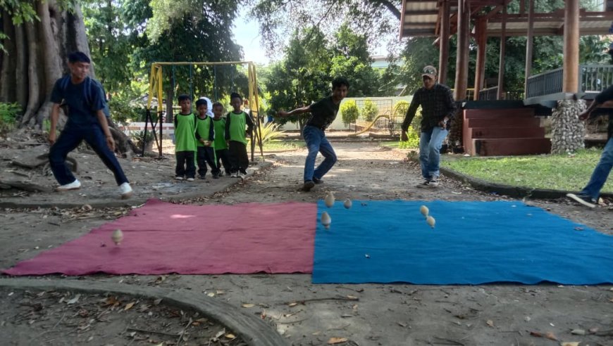 Masuk OPK, Permainan Tradisional Gasing Dilombakan