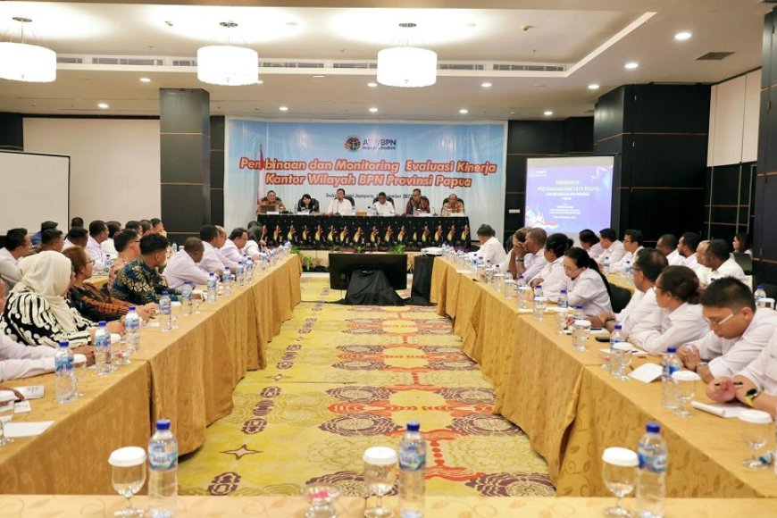 Pembinaan di Kanwil BPN Papua, Menteri Nusron Perkuat Layanan Pertanahan: Semakin Sederhana, Semakin Baik