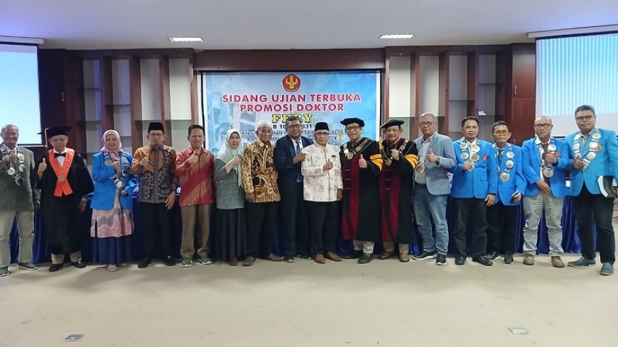 Dosen Unismuh Raih Doktor Predikat Cumlaude