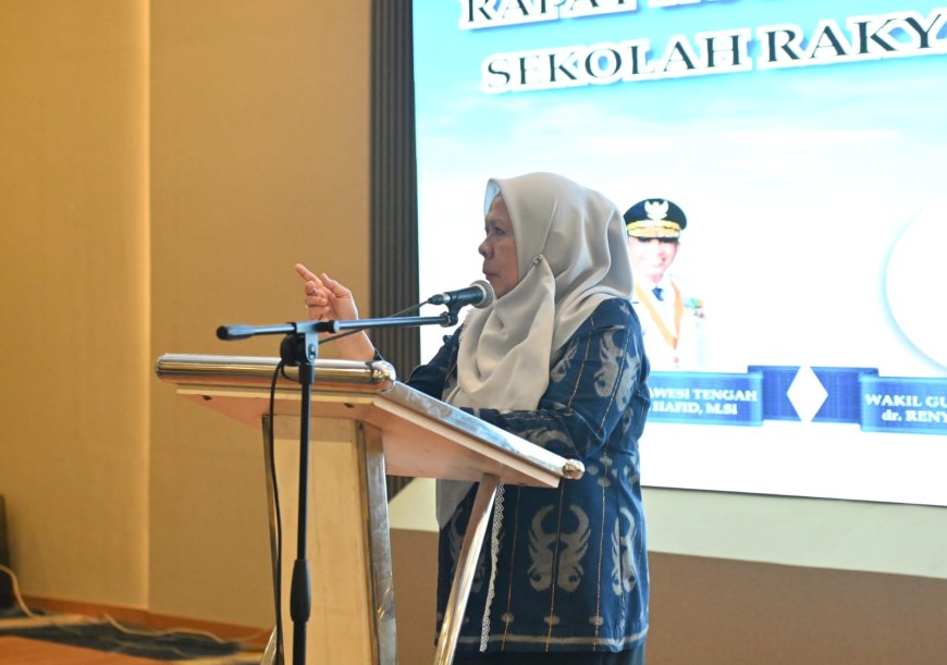 Wagub Reny Menyayangkan Daerah Tak Ambil Program Sekolah Rakyat