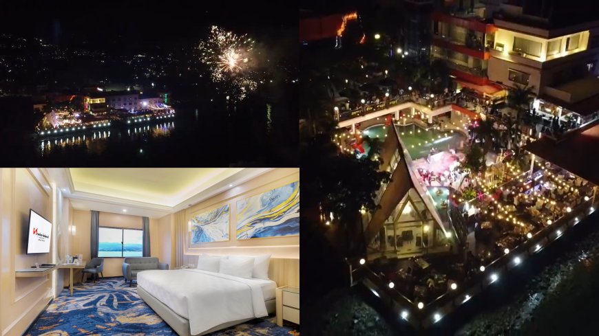 Swiss-Belhotel Silae Palu Sambut Tahun Baru dengan Perayaan ala Tropis Hawaii