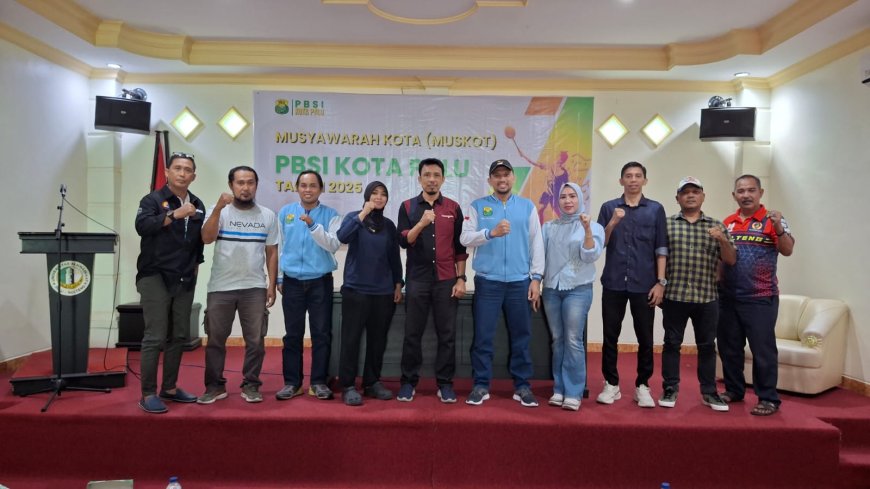 Marjun Pakaya Kembali Pimpin PBSI Kota Palu Periode 2025–2029