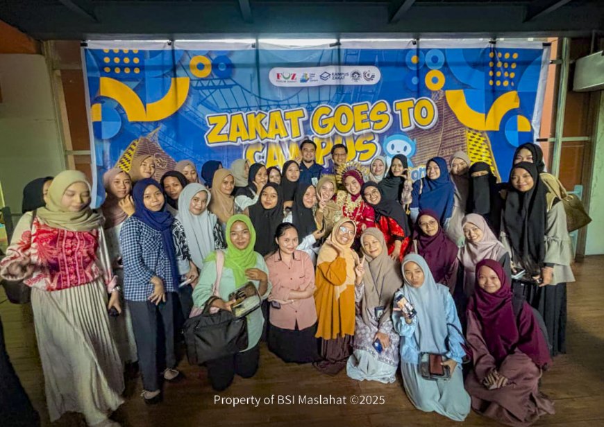 BSI Maslahat Edukasi Literasi Zakat ke Gen-Z