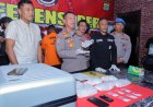 Polres Palu Tangani 110 Kasus Narkoba, 128 Tersangka