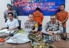 Polsek Pamona Timur Tangkap Pencuri Kabel Tower Telkomsel