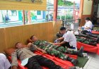 Korem 132/Tadulako Donor Darah Peringati Hari Juang TNI AD