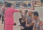 128 Polisi di Poso Naik Pangkat, Kapolres: Jangan Cepat Puas Diri