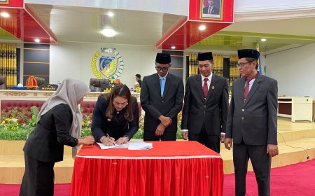 Bupati Vera Tandatangani Dokumen APBD Donggala 2026