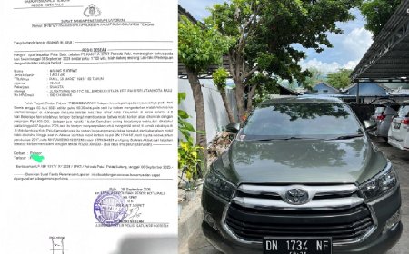 Oknum Pejabat Pemkab Donggala Diadukan Pemilik Rental ke Polisi