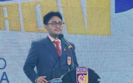 Fathur Tegaskan KONI Sulteng Bukan Alat Politik
