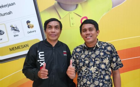 Maxim Serahkan Penghargaan Best Driver ke Ojol di Palu