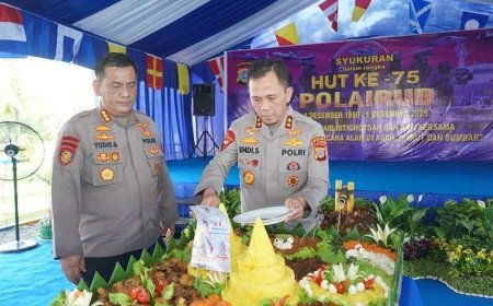 HUT ke-75 Polairud Polda Sulteng Siap Tingkatkan Layanan Nelayan