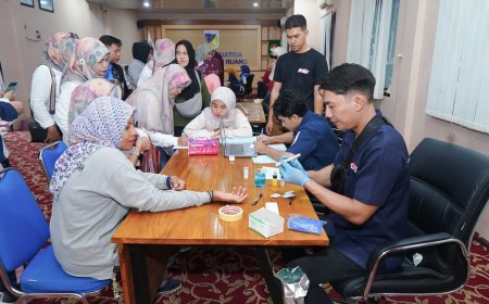 DWP Donor Darah hingga Pemeriksaan Kesehatan