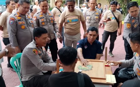Turnamen Domino, Simbol Kedekatan Polisi dan Masyarakat