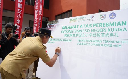 PT IMIP dan DSI  Revitalisasi SDN Kurisa