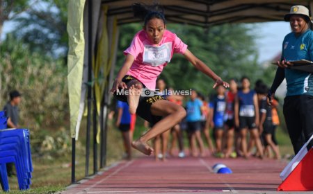 Kejurprov Atletik Sulteng Resmi Dibuka, 492 Atlet Berebut Prestasi Menuju PON 2028