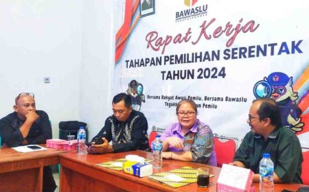 Bawaslu Poso Gandeng PWI Perkuat Kapasitas Kehumasan Pemilu