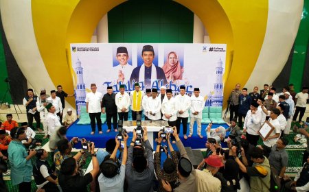 Tiga Gubernur Resmikan Masjid Raya Baitul Khairaat