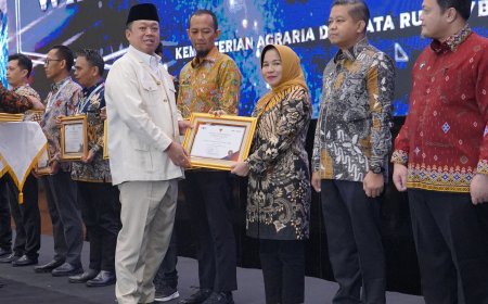 24 Satker ATR/BPN Terima Predikat WBK, Menteri Nusron Beri Apresiasi dan Imbau untuk Jaga Kualitas Layanan