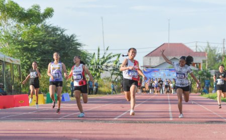 Tim PASI Banggai Raih Medali Terbanyak Kejurprov Atletik