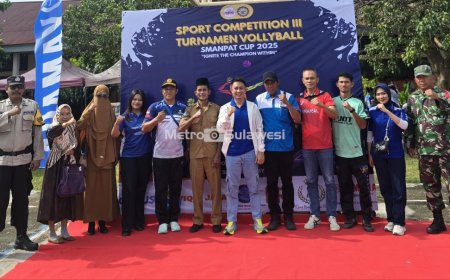 SMAN 4 Poso Gelar Sport Competition III “SMANPAT CUP 2025”
