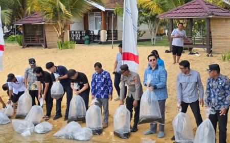 Restocking 5.000 Ekor Sidat di Danau Poso Jadi yang Terbesar di Sulawesi