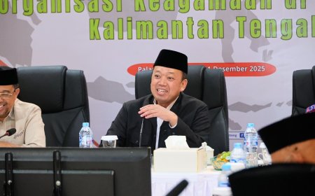 Percepat Sertipikasi Tanah Wakaf di Kalteng, Menteri Nusron: Jangan Sampai Rumah Tuhan Tidak Terurus