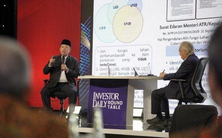 Menteri Nusron Pastikan Keseimbangan Kebijakan Ketahanan Pangan dan Investasi Berjalan Beriringan