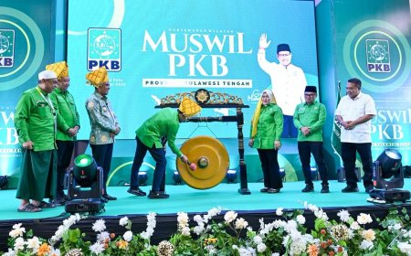 Buka Muswil PKB Sulteng, Gubernur Soroti Sinergi Pemerintah dan Parpol