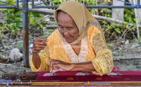 Tenun Donggala Didorong ke Pasar Internasional