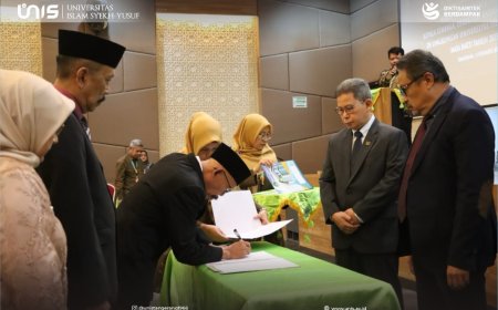 Unis Tangerang Lantik Sejumlah Pejabat Baru,  Rektor Prof Mustofa Kamil Soroti Tiga Tantangan Perguruan Tinggi